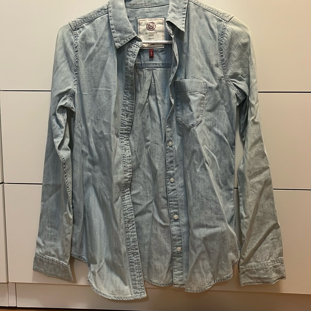 relaxed button up